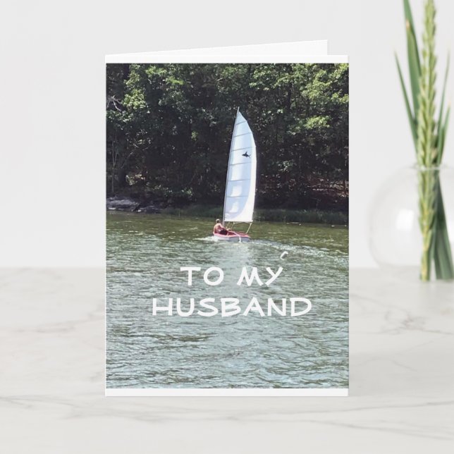 **LET'S SAIL AWAY** AND CELEBRATE OUR ANNIVERSARY CARD (Front)