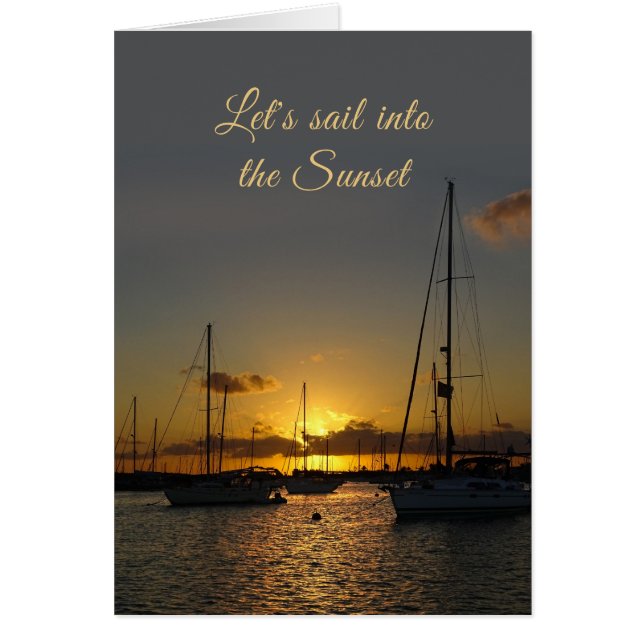 Let's sail into the Sunset (Front)
