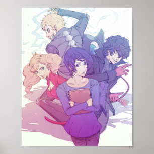 Let's Save Yusuke! Persona 5 design  Poster