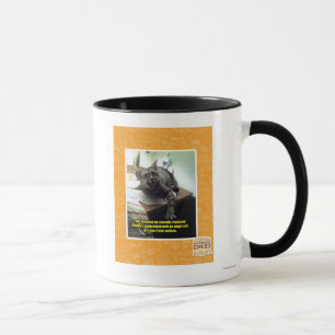 Let's see if she notices. mug