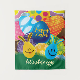 Let's Share Eggs  Tapestry