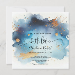 Let's Shower Them With Love Couples Shower invite