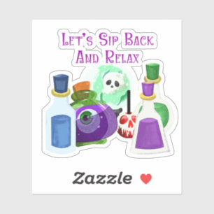 Let's Sip Back And Relax - Halloween Potions