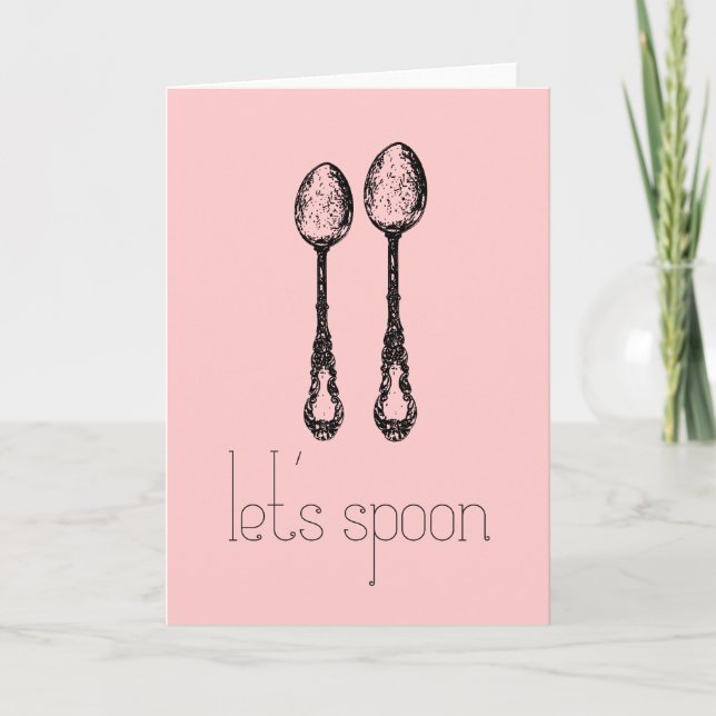 let's spoon card (Front)