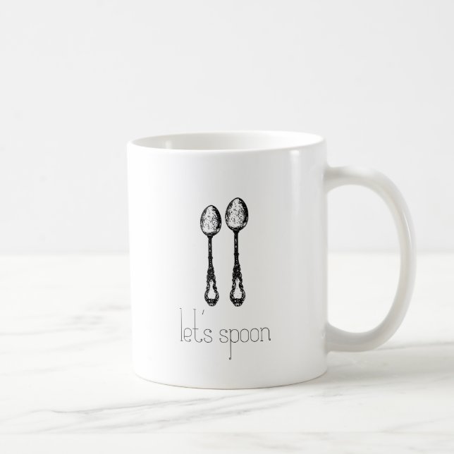 let's spoon coffee mug (Right)