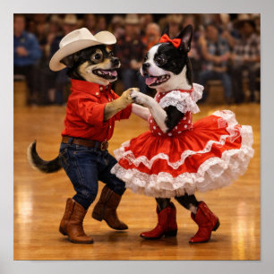 "Let's Square!" Poster