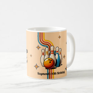 Let's Strike Up Some Fun Bowling Birthday Party Coffee Mug