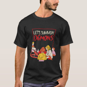 Let'S Summon Some Demons Characteristic Devil T-Shirt