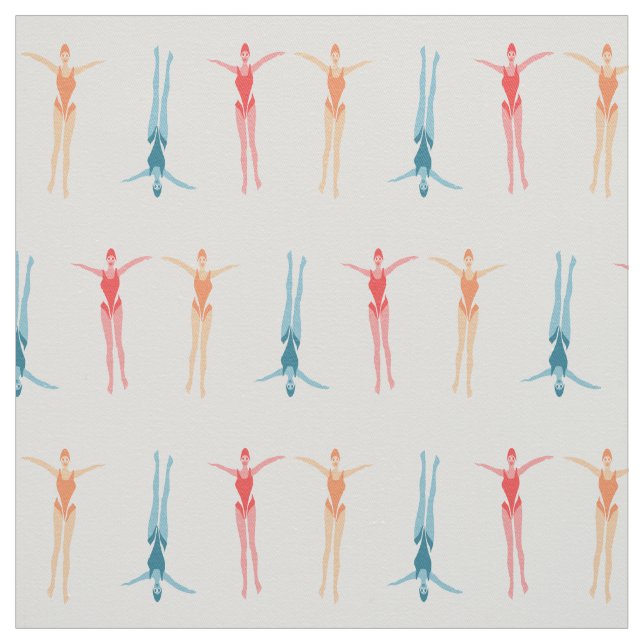 Let's Swim Fabric (Swatch)