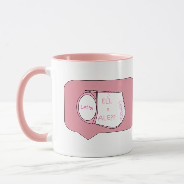 Lets "T"ell A Tale - Tea Cup Design (Left)