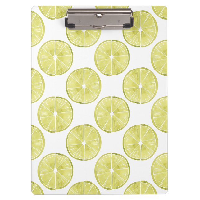 Let's Taco About It | Lime Pattern Clipboard (Front)