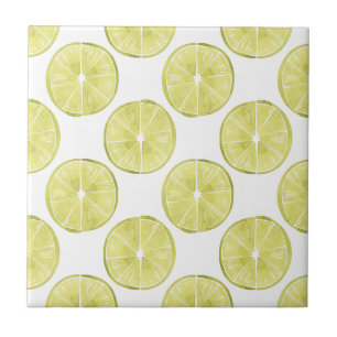 Let's Taco About It   Lime Pattern Tile