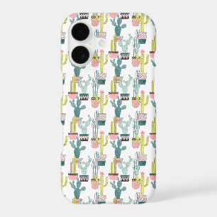Let's Taco About Love Cactus Pattern