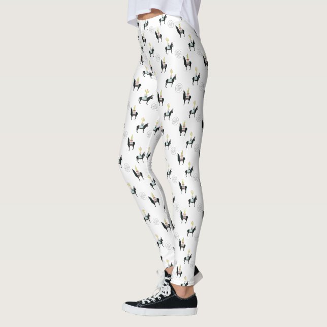 Let's Taco About Love Leggings (Left)