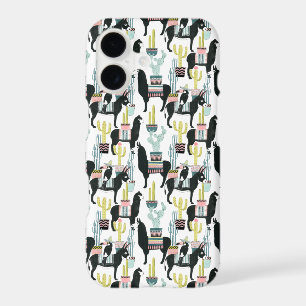 Let's Taco About Love   Llama & Donkey Pattern