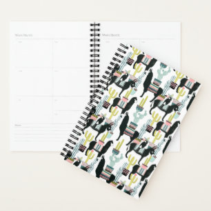 Let's Taco About Love   Llama & Donkey Pattern Planner