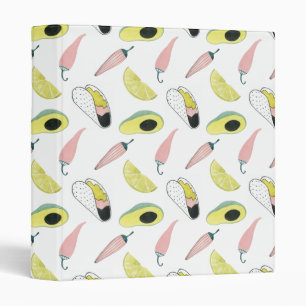 Let's Taco About Love   Taco Element Circle Binder
