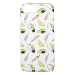Let's Taco About Love   Taco Element Circle Case-Mate iPhone Case