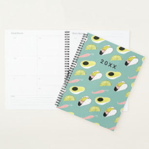 Let's Taco About Love Taco Element Pattern Planner