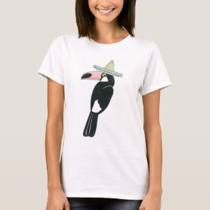 Let's Taco About Love   Toucan Sombrero T-Shirt