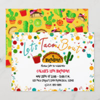 Let's Taco Bout A Birthday Party Fiesta