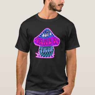 Let's Take A Trip Groovy Psychedelic Retro Mushro T-Shirt