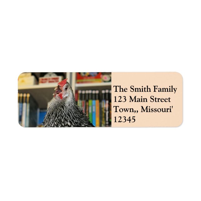 Let's talk about Veganism return address (Front)