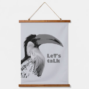 Let's Talk Hanging Tapestry