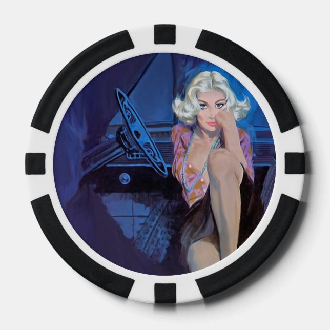 Let's Talk - Poker Chips Ceramic (Front)
