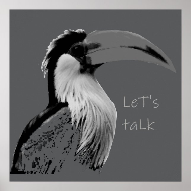 Let's Talk Poster (Front)