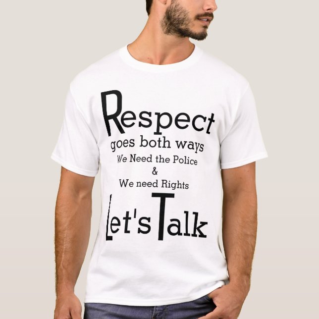 Let's Talk T-Shirt (Front)