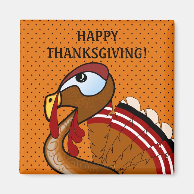Let's Talk Turkey Magnet (Front)