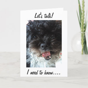 "LET'S TALK TWIN" IS IT REALLY YOUR BIRTHDAY? CARD