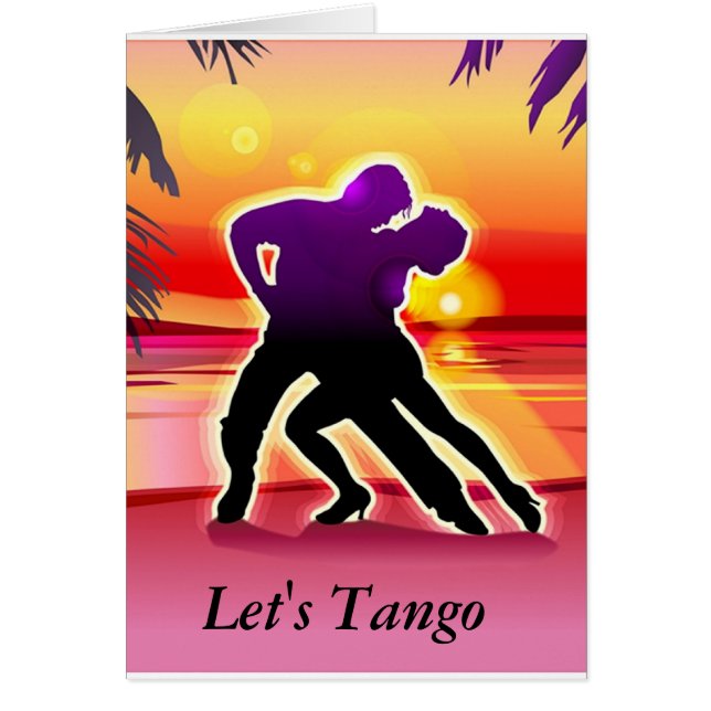 Let's Tango Card (Front)