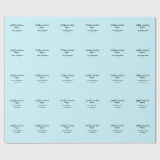 lets the adventure begins bridal shower add name d wrapping paper