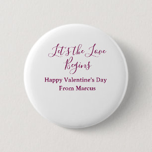 lets the fun begins happy new year name year simpl 2 inch round button
