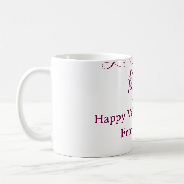lets the fun begins happy new year name year simpl coffee mug (Left)