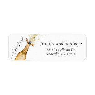 Let's Toast Couples Engagement