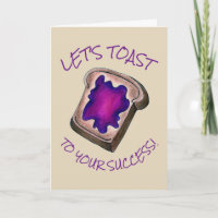 Let's Toast to Your Success Congrats Foodie Grape