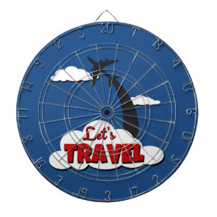 Let's travel dartboard
