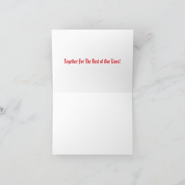 Let's Walk...Valentine Special Cards (Inside)