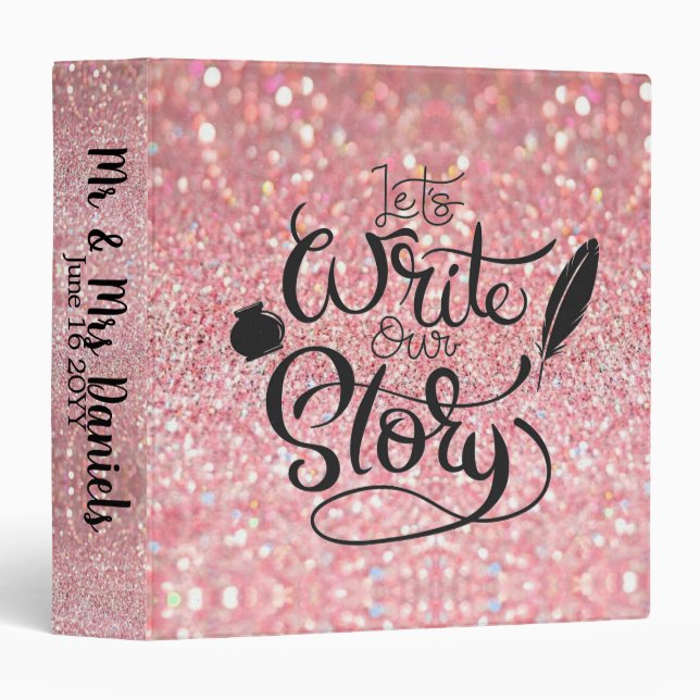 Lets Write Our Story Binder (Front/Spine)