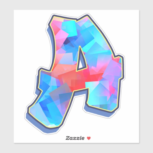 Letter A - Color Mix (Sheet)