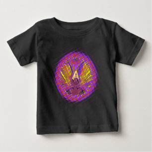 Letter A, Colourful logo text design Baby T-Shirt