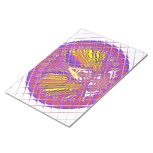 Letter A, Colourful logo text design Notepad