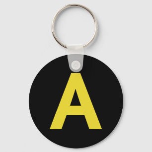 Letter A Funny Chipmunk Group Matching Halloween C Keychain