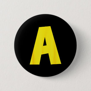 Letter A Funny Group Matching Halloween For Women  2 Inch Round Button