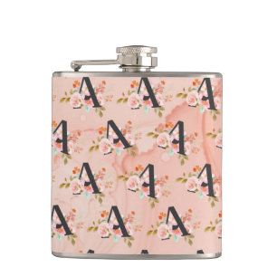 Letter A Hip Flask