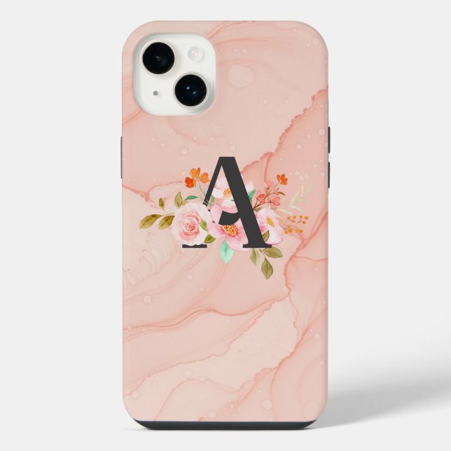 Letter A iPhone Case (Back)