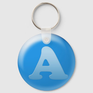 Letter A Keychain